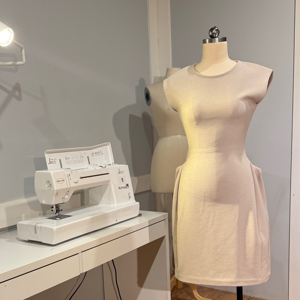 Elegant Cream Dress
